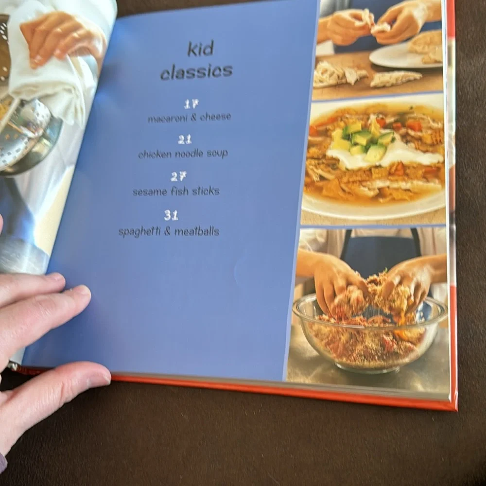 Williams-Sonoma cook book for kids